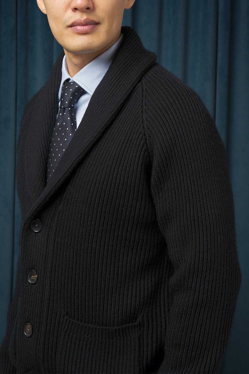 Waxed touring jacket in 8 oz British Millerain cloth