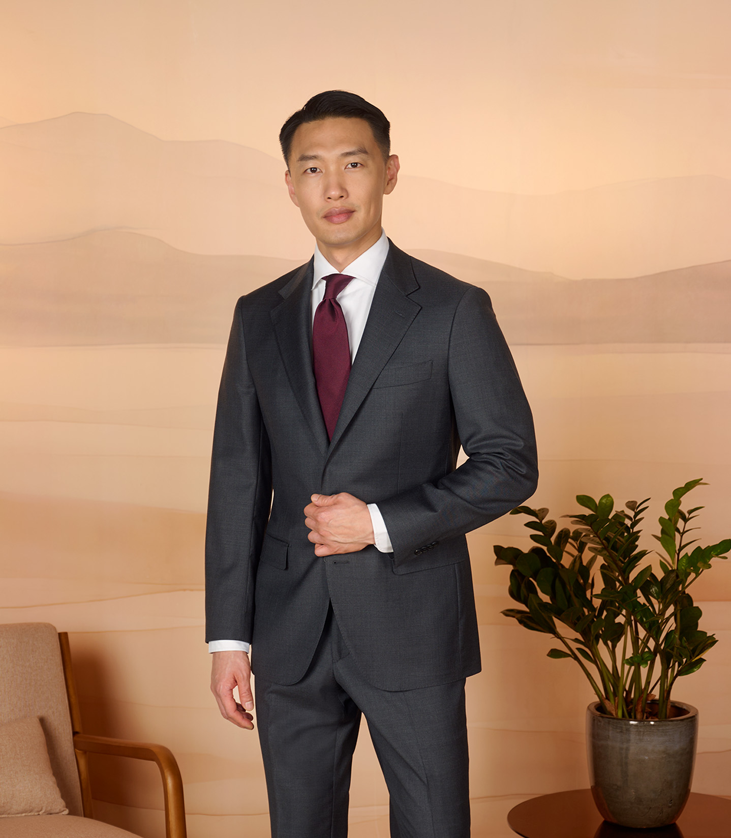 Ellis Suit fit detail