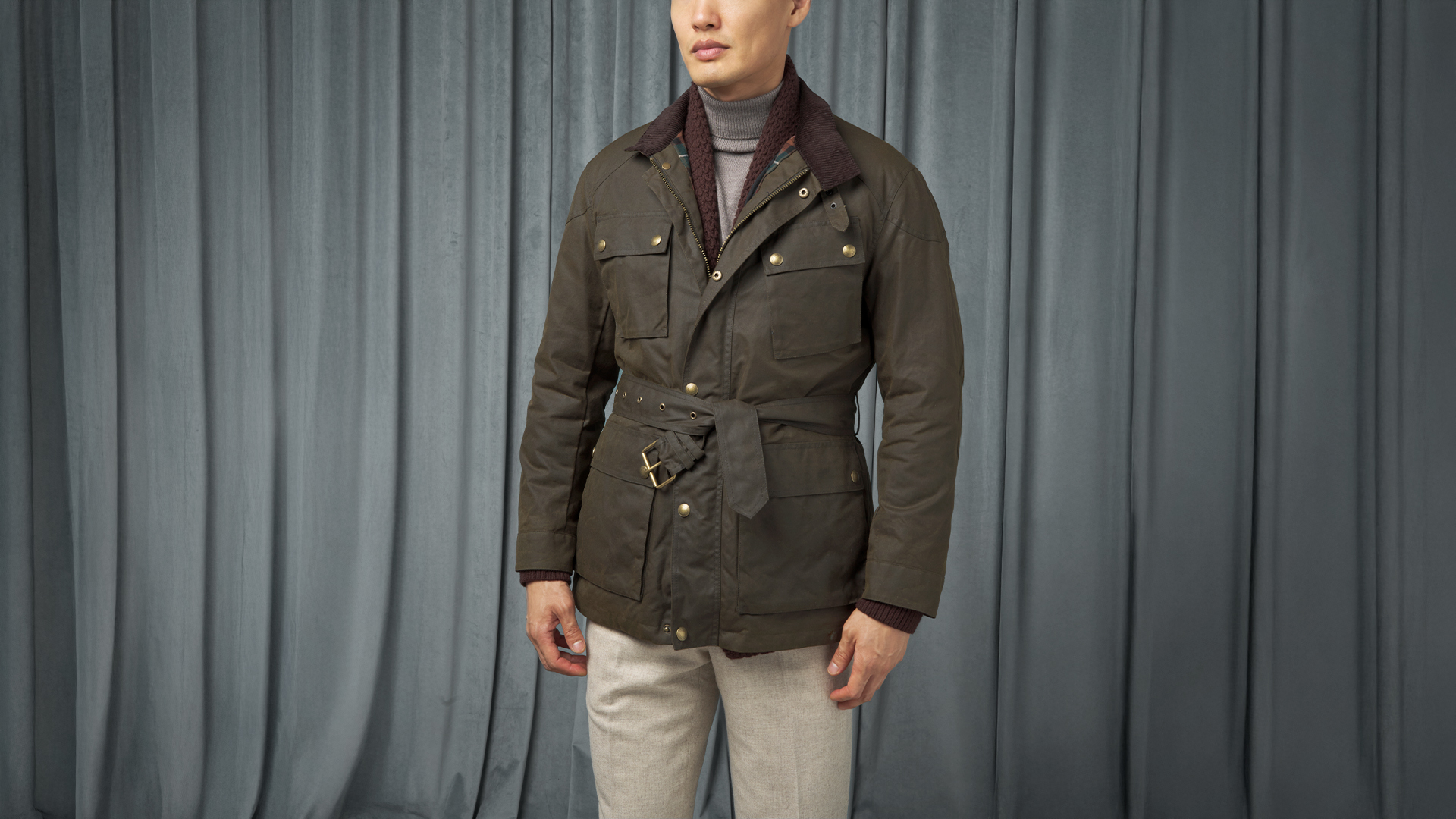 Waxed Touring Jacket hero image